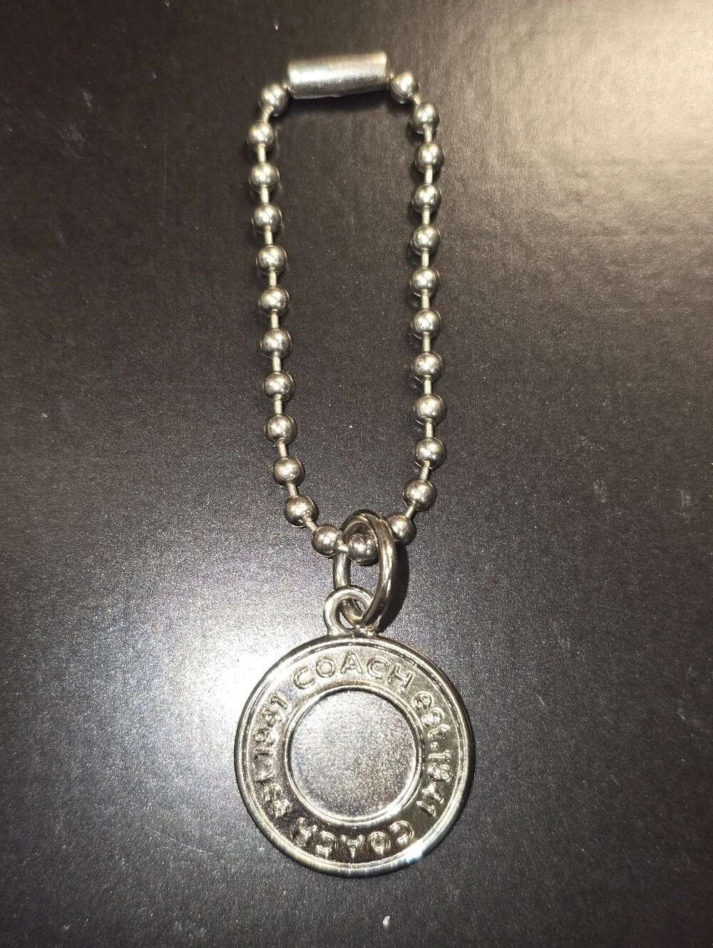 Vintage Coach Silver Purse Charm Pendant Coach 1941